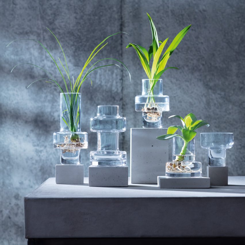 LSA Metropole Five Mini Vase Set