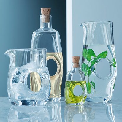 LSA Void Oil/Vinegar Bottle and Cork Stopper