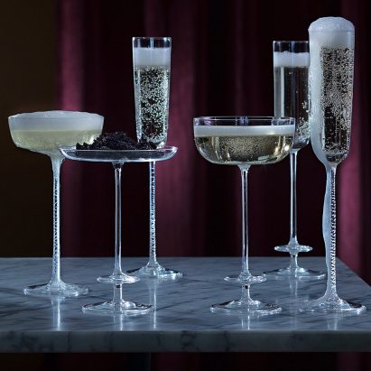 LSA Champagne Theatre Saucers