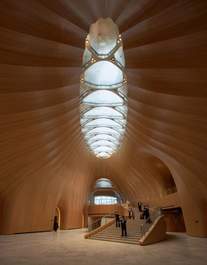 Conference centre skylight by MAD