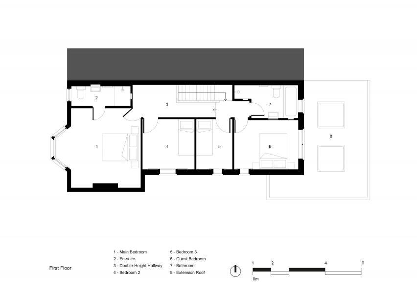 First floor plan in Mountain View by CAN Architecture