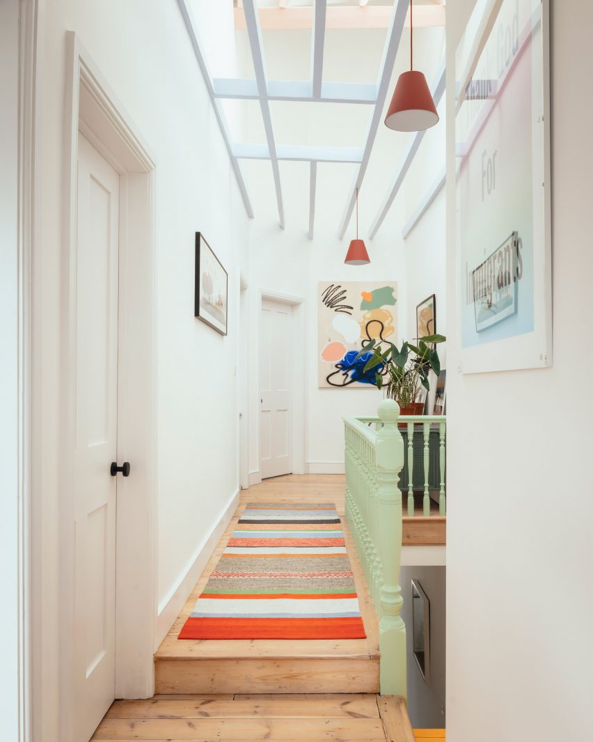 First floor hallway of Mountain View by CAN Architecture