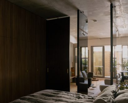 Bedrooms of Napier Street apartments by Freadman White