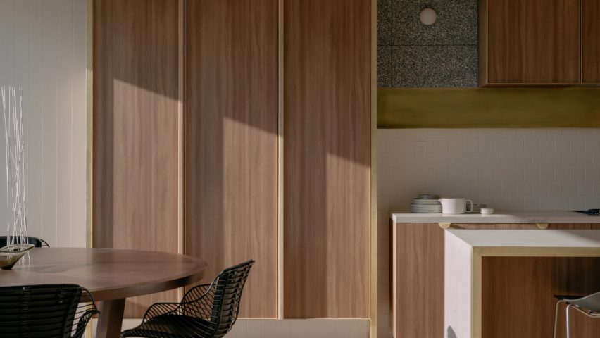 Kitchens of Napier Street apartments by Freadman White