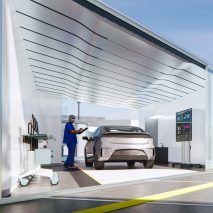 In Car Care drive-through clinic concept by NBBJ