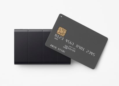 Nendo's Slide-Phone folds down to the size of a credit card