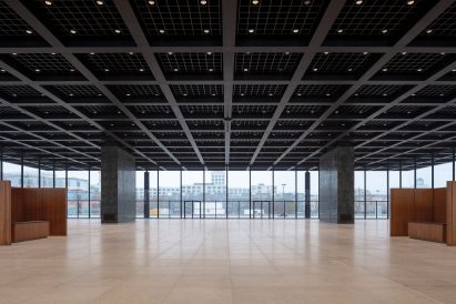 Main hall in Neue Nationalgalerie