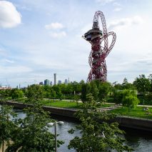 The ArcelorMittal Orbit by Anish Kapoor and Cecil Balmond in east London