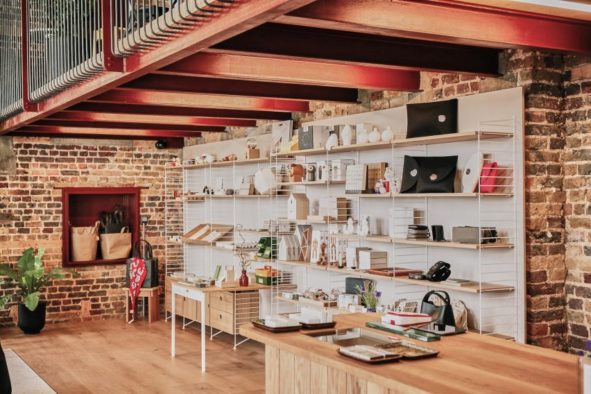 The Edit shop interior of Pantechnicon in London