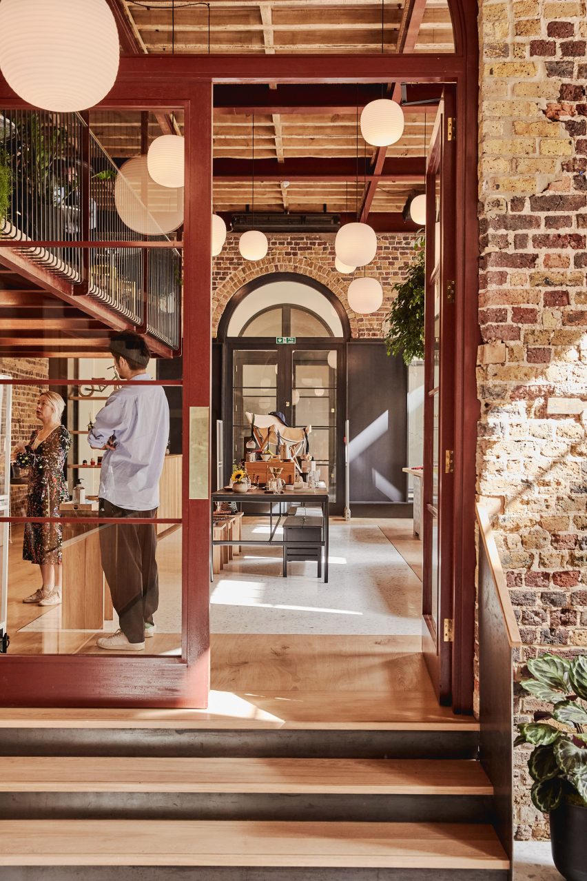 Interiors of Pantechnicon in London