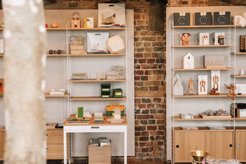 The Edit shop interior of Pantechnicon in London