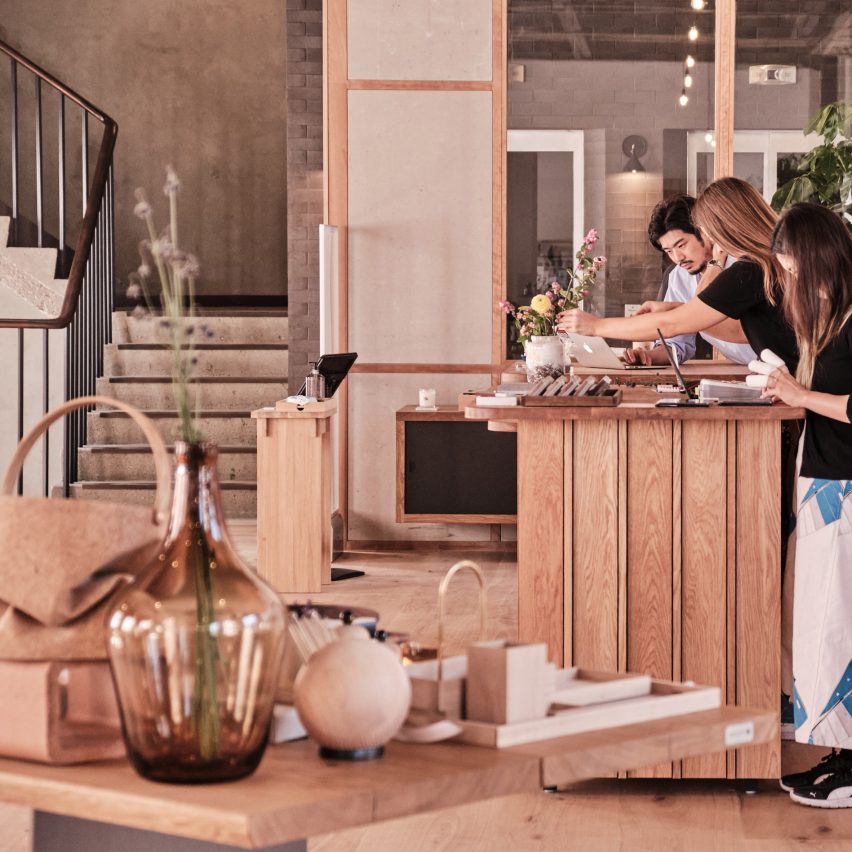 The Edit shop interior of Pantechnicon in London