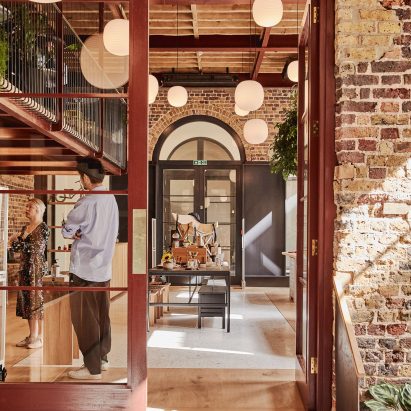 Interiors of Pantechnicon in London