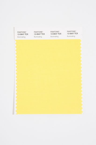 Illuminating is one of Pantone's colours of the year for 2021