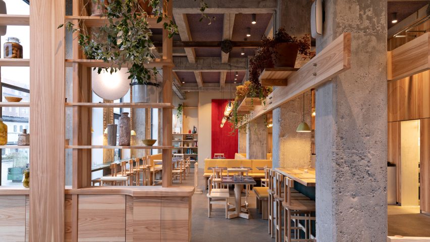 POPL burger restaurant by Spacon & X and e15 for Noma