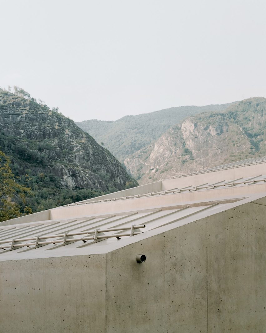 Roof of Pyramid House in Switzerland by DF_DC