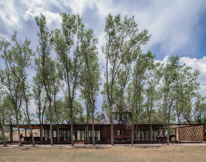 Exterior of Rancho Sierra Allende by Fabián M Escalante H Arquitectos