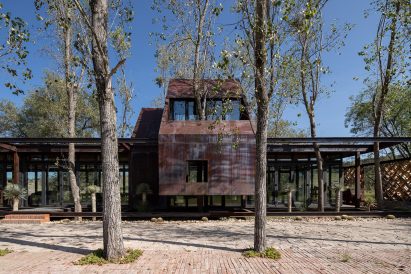 Exterior of Rancho Sierra Allende by Fabián M Escalante H Arquitectos