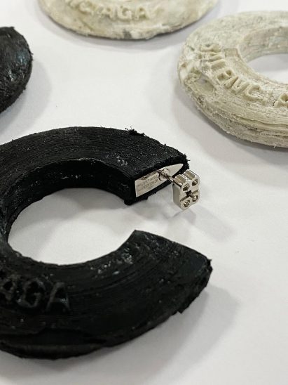 Jewellery designs by Shahar Livne for Balenciaga's Fall 2021 collection