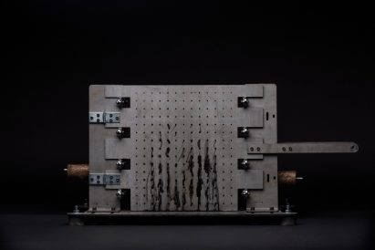 Jonatan Nilsson built his own machine to make his Shifting Shape vase collection