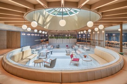 Office interior designed by Linehouse