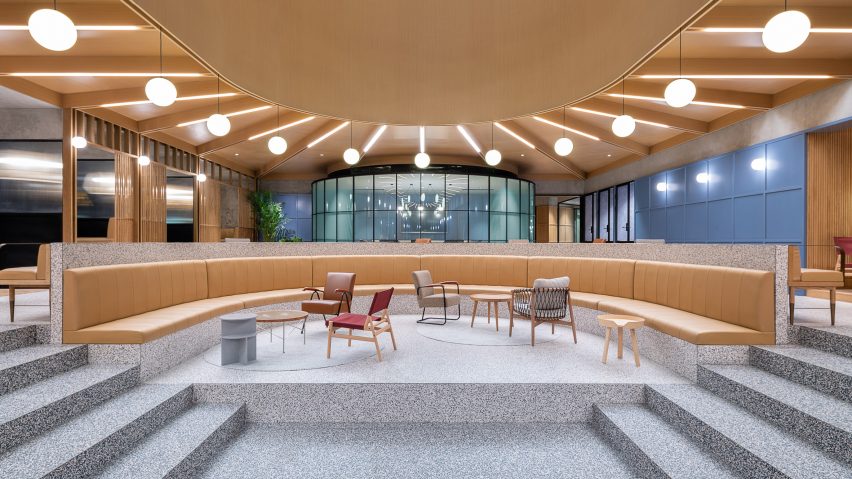 Office interior designed by Linehouse
