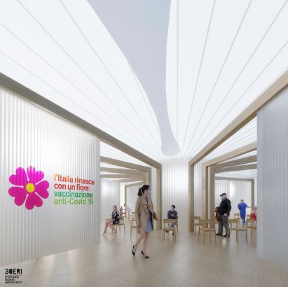 Italy's coronavirus vaccine pavilion