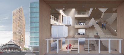 Perspective drawings by UNSW Sydney student Jianan Zhuang