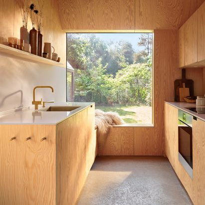 Vola's short film The Danish Sommerhus – Inspiring Life features its brushed-gold tap finish