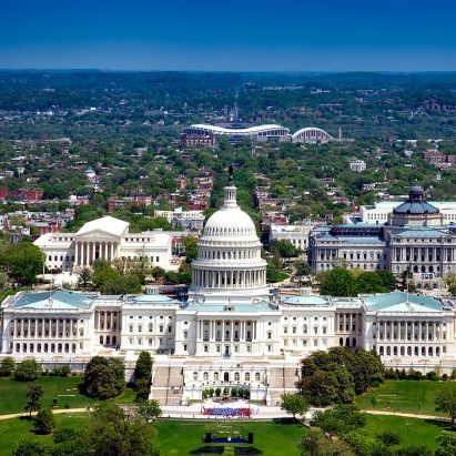 The Capitol in Washington DC is an example of neoclassical architecture