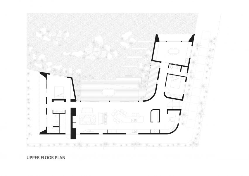 Floor plan of Willunga House by Reuben French-Kennedy