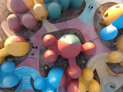 Interconnected domes