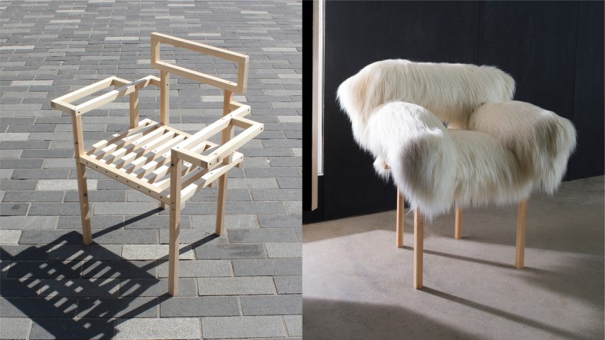 Shag Chair by Emma Brewin