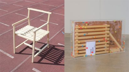 Chair Dunistrishuns by Joe Lycett from 19 Chairs project