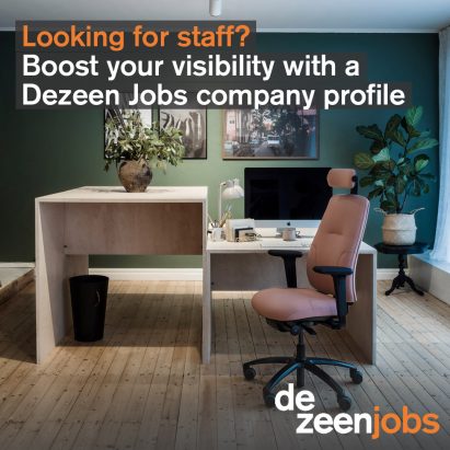 Get a free company profile on Dezeen Jobs to boost your firm’s visibility to jobseekers