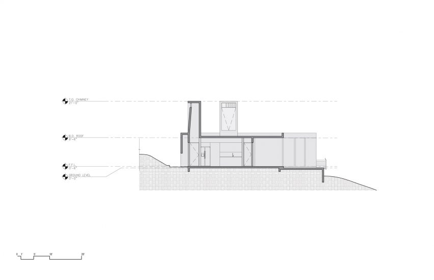 Plans for Casa Flores by Fuster + Architects