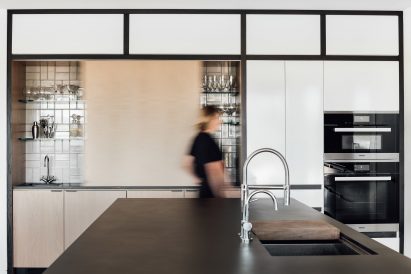 Kitchen of house by Klima Architecture