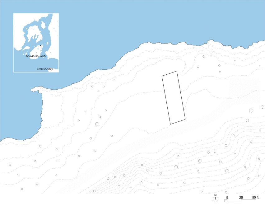 Office of McFarlane Biggar Architects + Designers Bowen Island House British Columbia plans