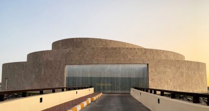Villa on an artificial island in Abu Dhabi by Fabio Novembre