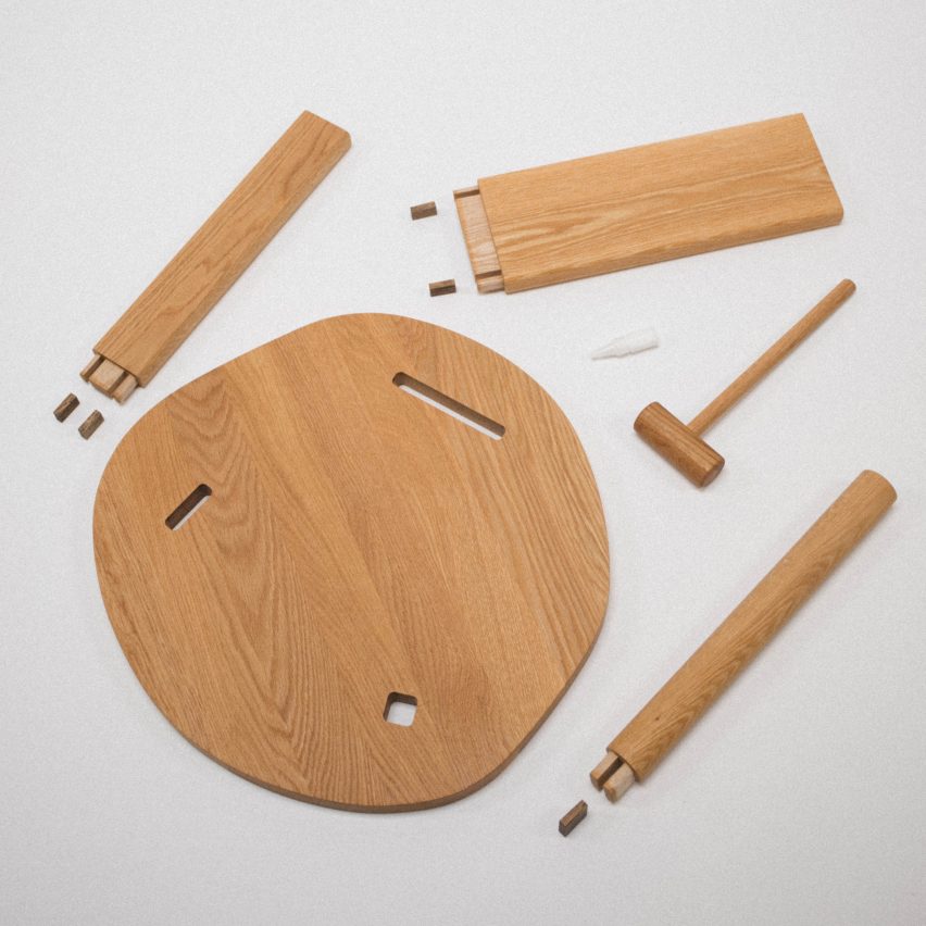 Tenon Table by Akron Street
