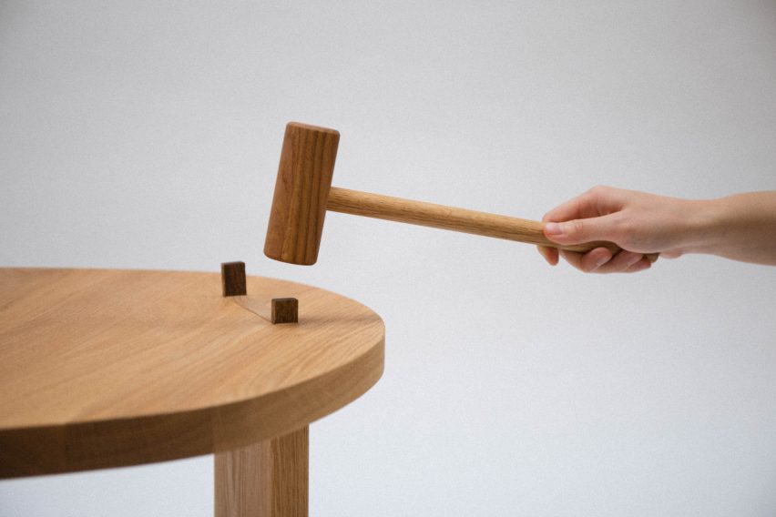 Tenon Table by Akron Street