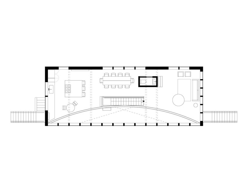 First floor plan of Ardmore House by Kwong Von Glinow