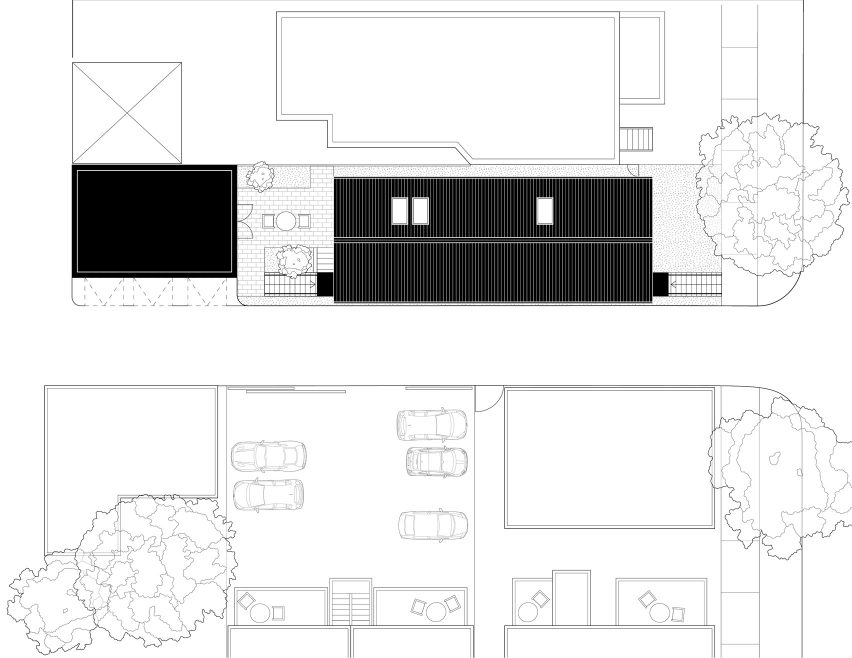 Site plan of Ardmore House by Kwong Von Glinow