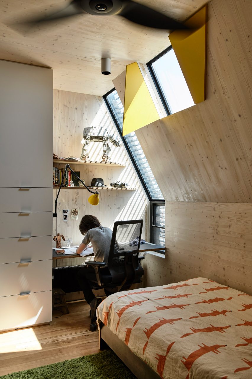 Child's bedroom in Union House
