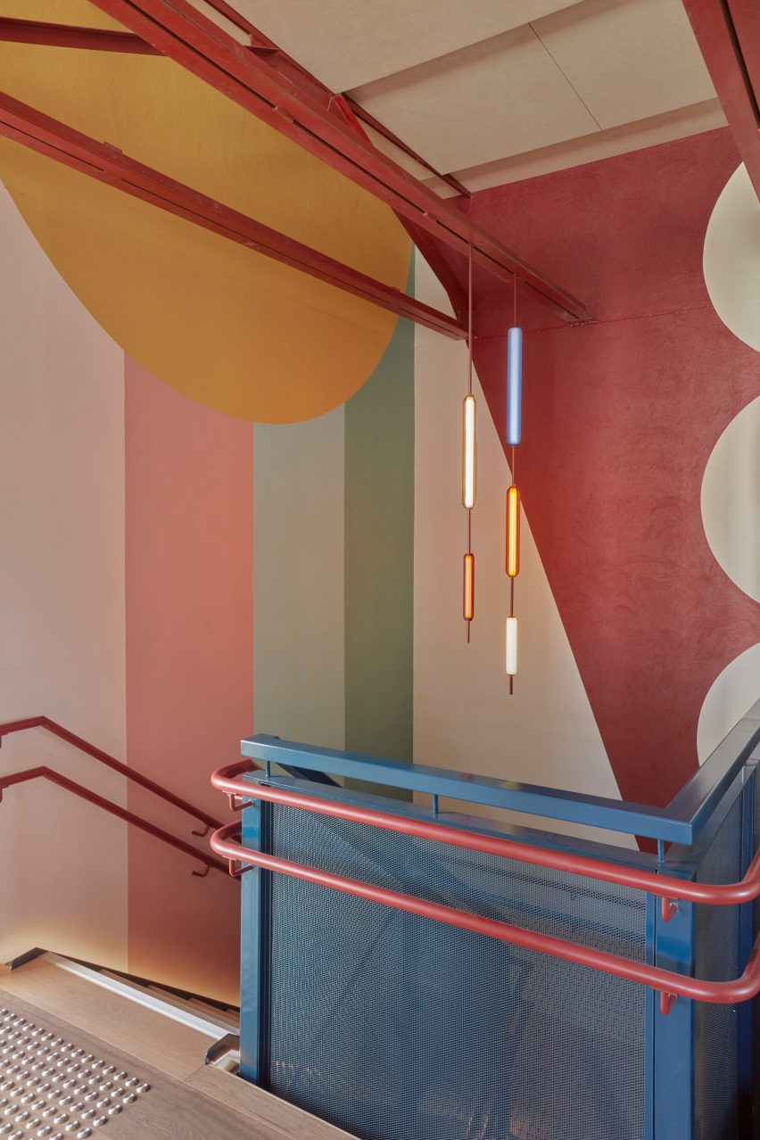 Glass pendants at Brighton Early Learning Centre by Danielle Brustman
