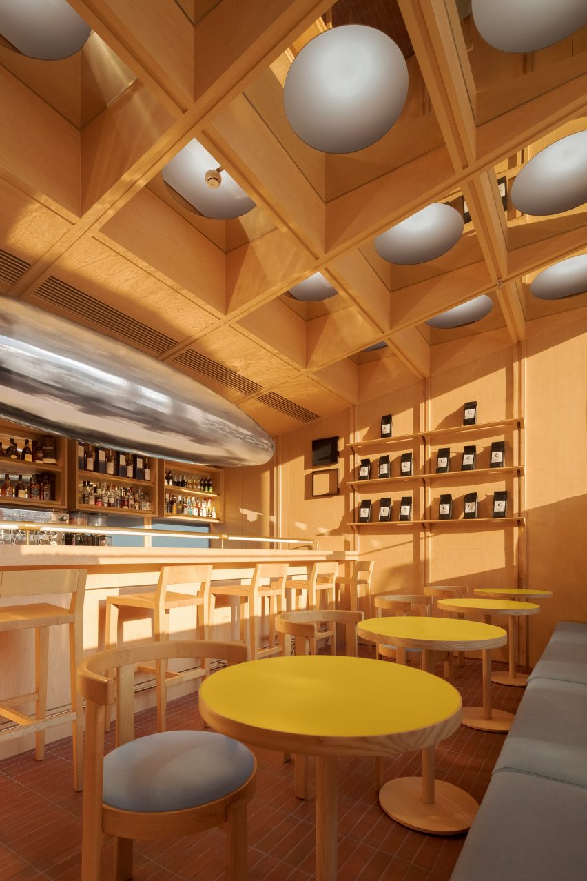 The interiors of C2 Cafe & Bar by Various Associates in Shenzhen, China