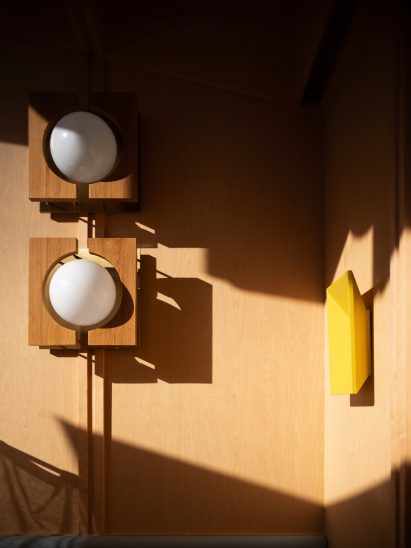 Wooden detailing inside C2 Cafe & Bar by Various Associates in Shenzhen, China