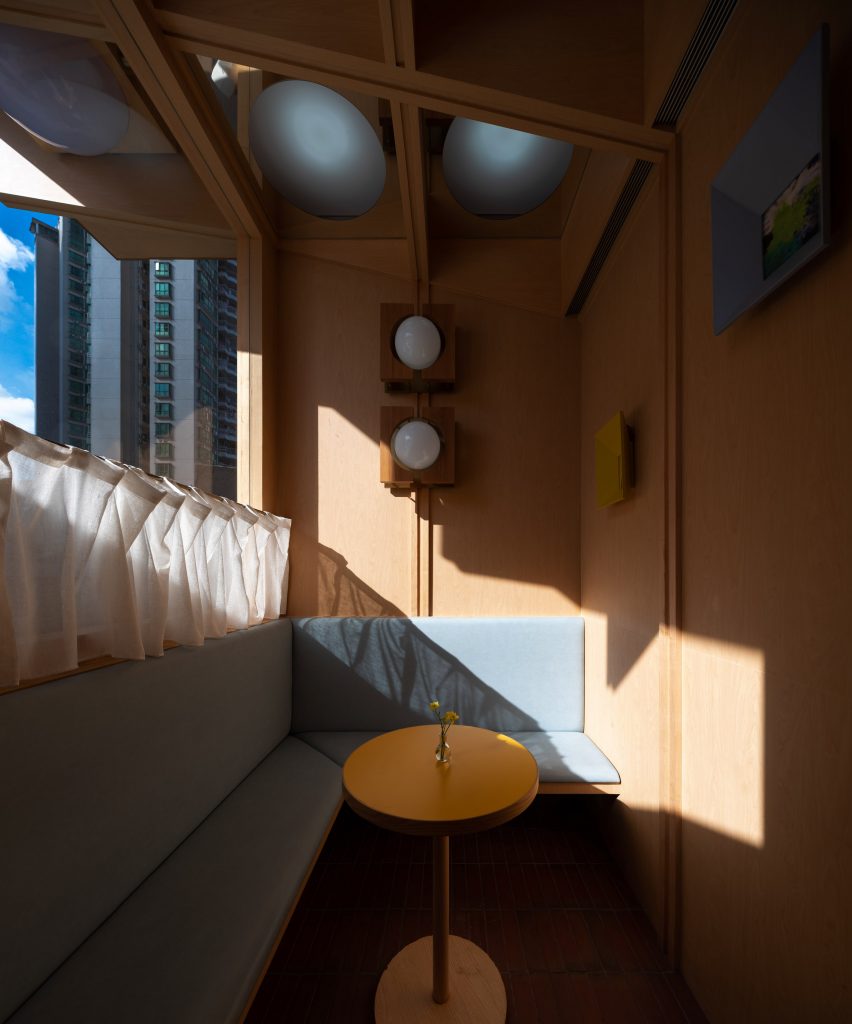 The private dining room of C2 Cafe & Bar by Various Associates in Shenzhen, China