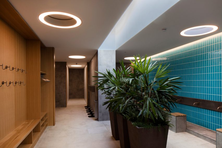 Ablutions, Cambridge Central Mosque by Marks Barfield Architects