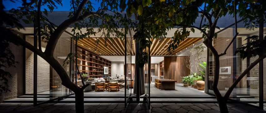 Terrace at Casa Estudio by Manuel Cervantes Estudio
